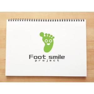 yusa_projectさんのFoot smile projectのロゴ製作への提案