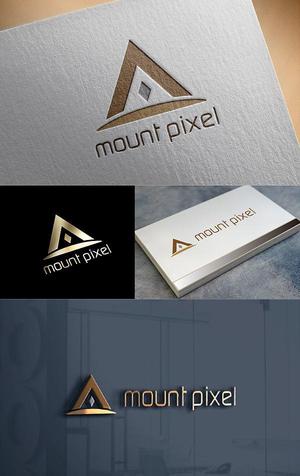 MIND SCAPE DESIGN (t-youha)さんの「mount pixel」のロゴ　への提案