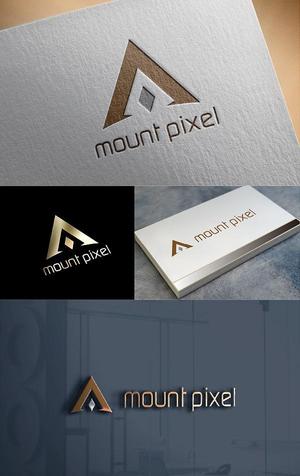 MIND SCAPE DESIGN (t-youha)さんの「mount pixel」のロゴ　への提案