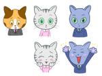 晴工房 (Lsan)さんの動物ゆるキャラ　ネコのLINEスタンプ風PNG画像作成への提案