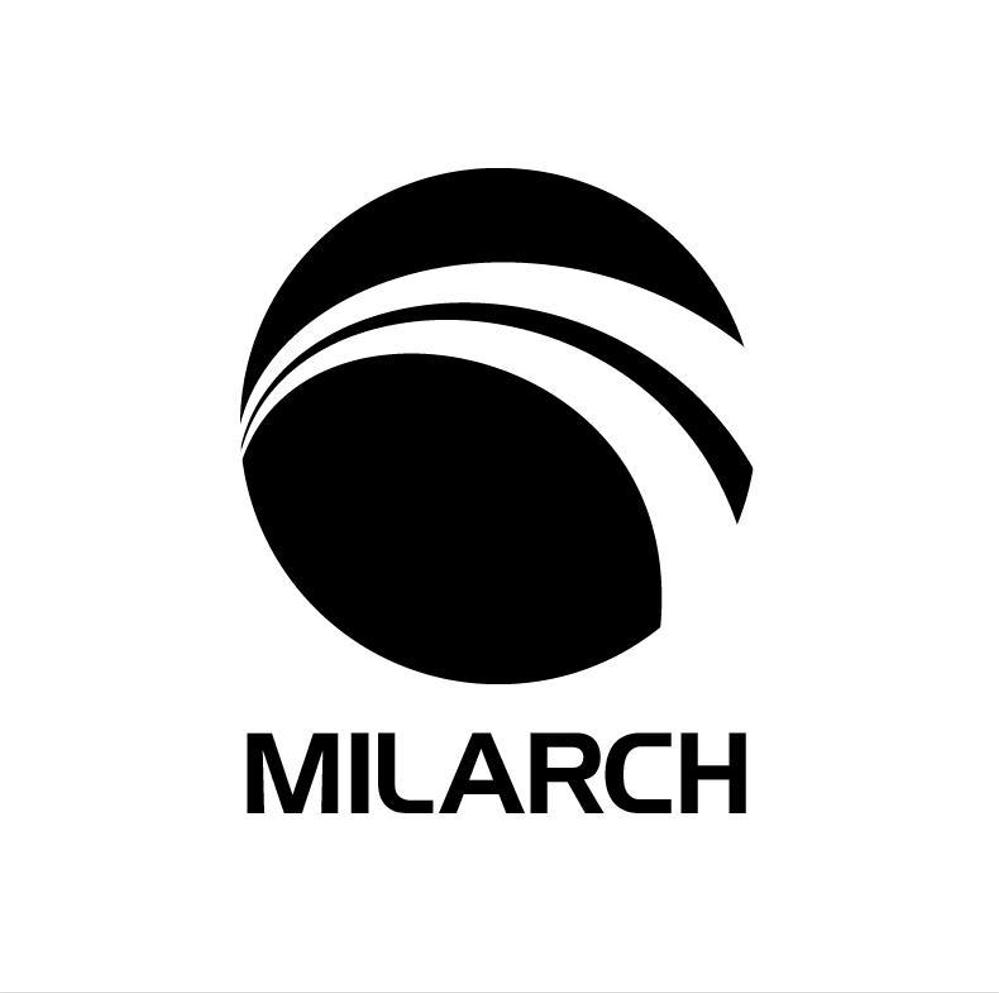 「MILARCH」のロゴ作成