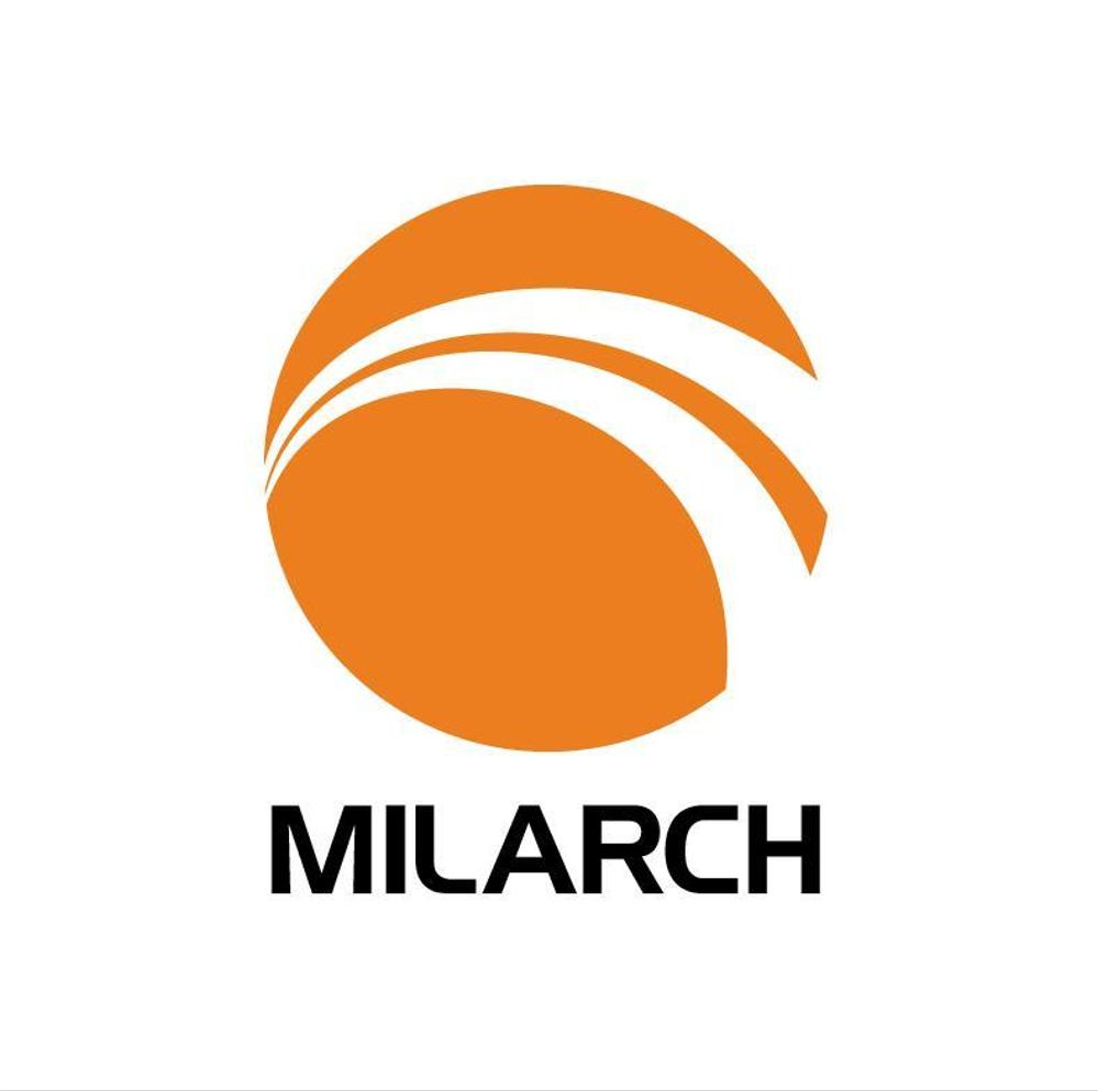 「MILARCH」のロゴ作成