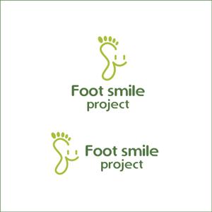 queuecat (queuecat)さんのFoot smile projectのロゴ製作への提案