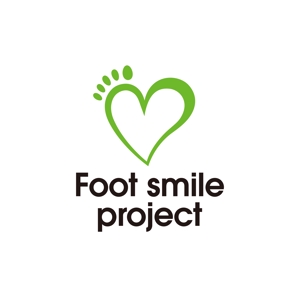 hatarakimono (hatarakimono)さんのFoot smile projectのロゴ製作への提案