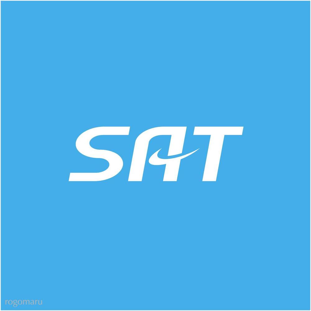 「SAT」のロゴ作成