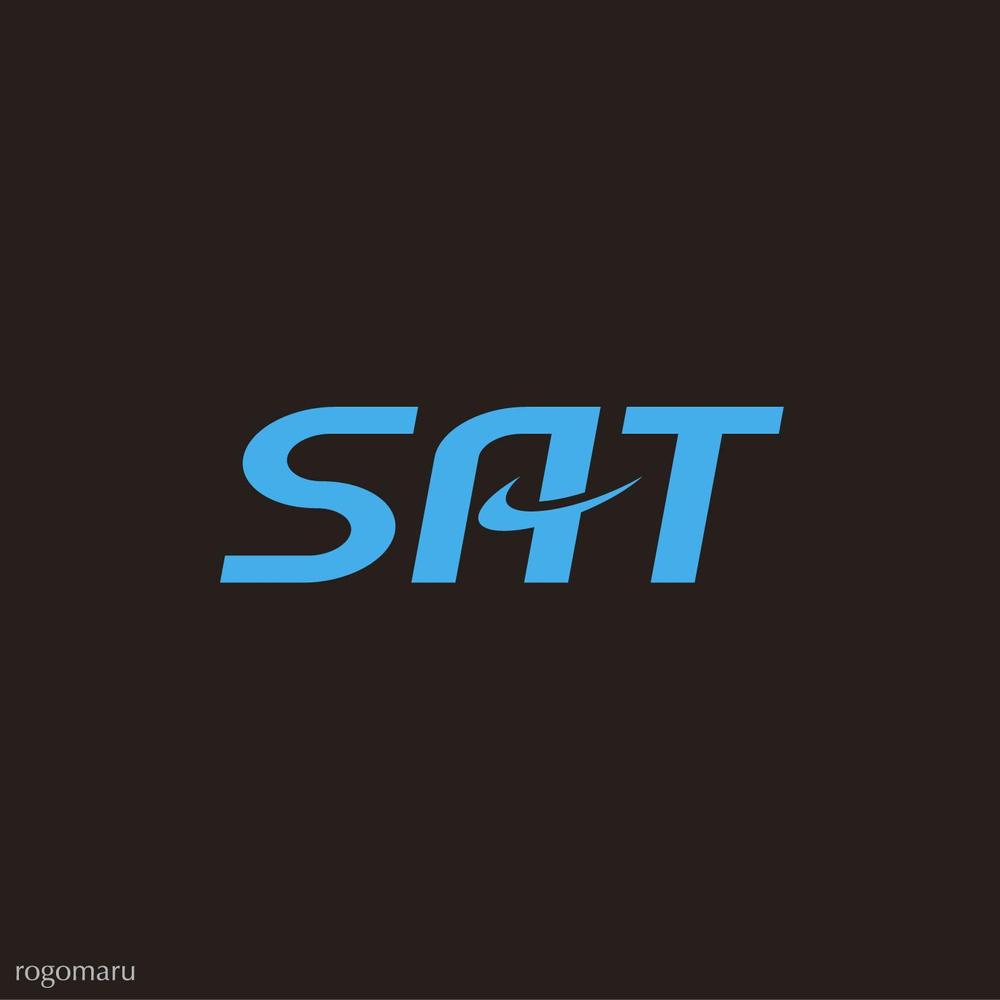 「SAT」のロゴ作成