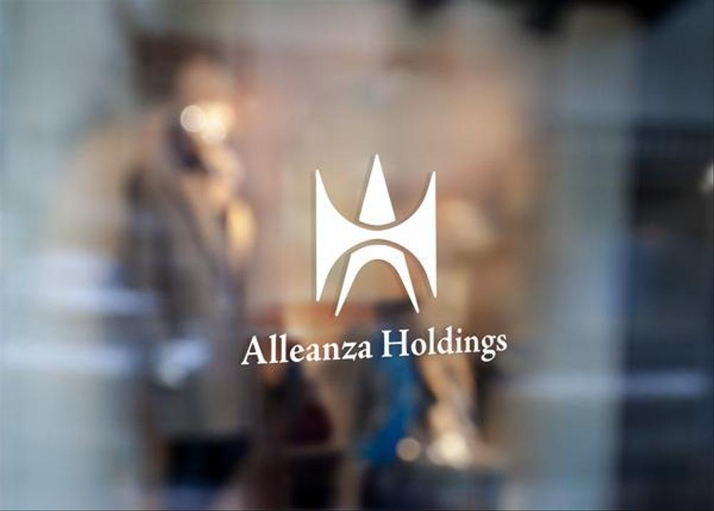 アレンザホールディングス株式会社「Alleanza Holdings」の会社ロゴマーク