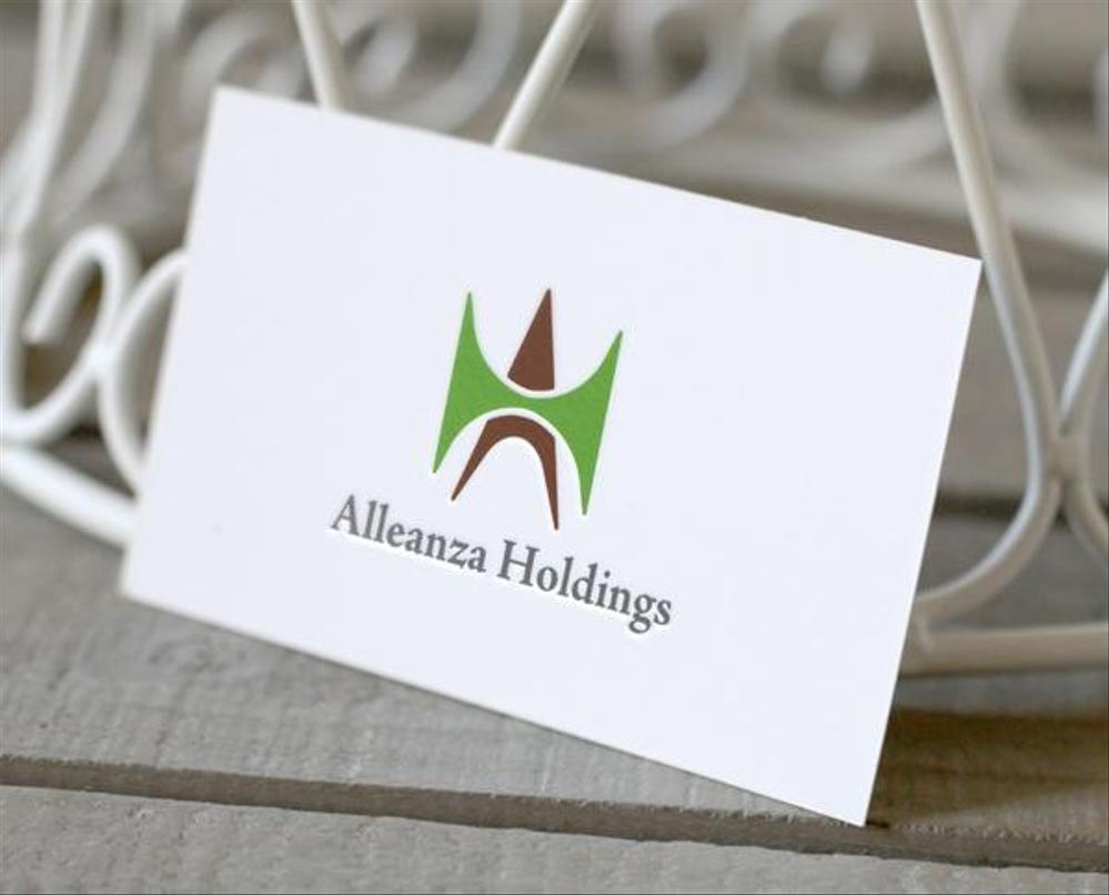 アレンザホールディングス株式会社「Alleanza Holdings」の会社ロゴマーク