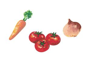 osekiさんのおしゃれな野菜のイラストへの提案