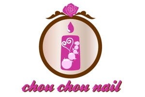 daikoku (bocco_884)さんの「chou chou nail」のロゴ作成への提案
