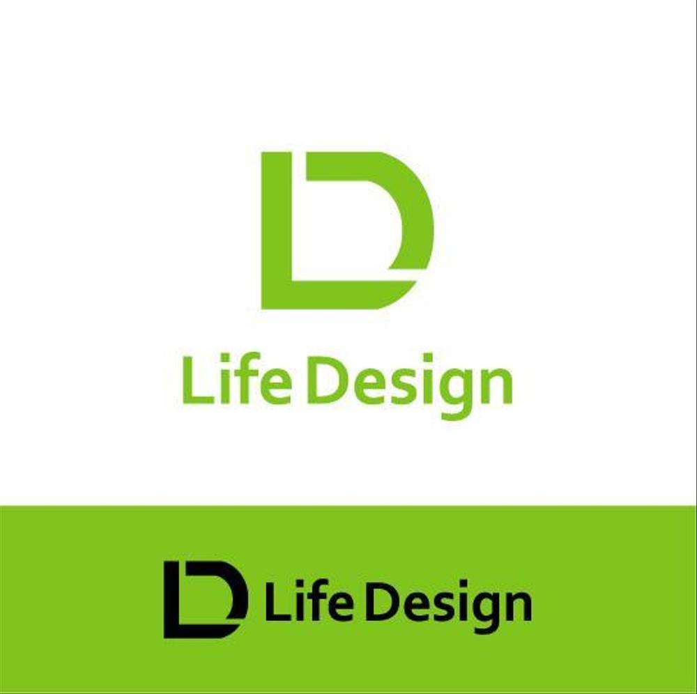 「Life Design」保険屋のロゴ作成