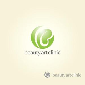 さんの「beauty art clinic」のロゴ作成への提案