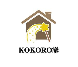 ぽんぽん (haruka0115322)さんの整理収納サポート「KOKORO家」のロゴへの提案