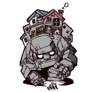 家猫しろ (nakamura_ju-siro)さんの省エネ住宅のブランド名「ドモシカハウス」のキャラクターへの提案