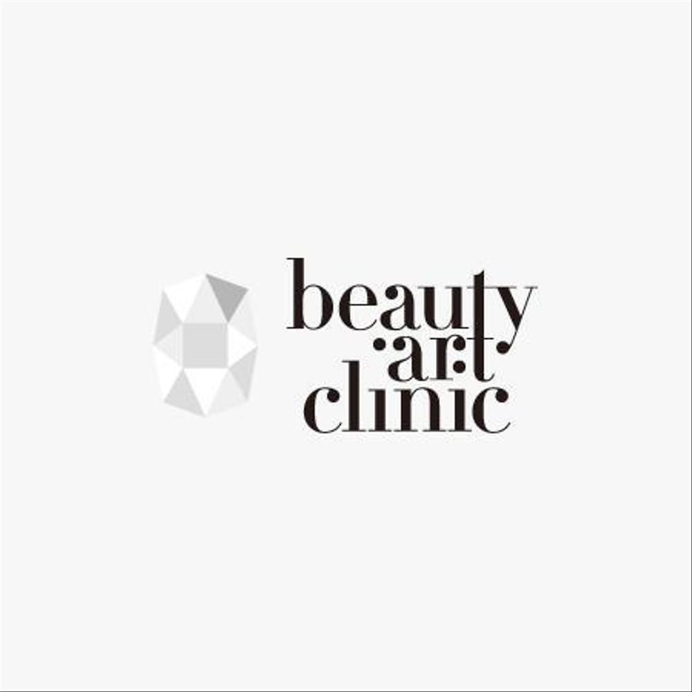 「beauty art clinic」のロゴ作成