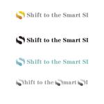 YOSIE (yoshierey)さんの当社次期中期経営計画のキャッチフレーズ「Shift to the Smart SI」のロゴへの提案