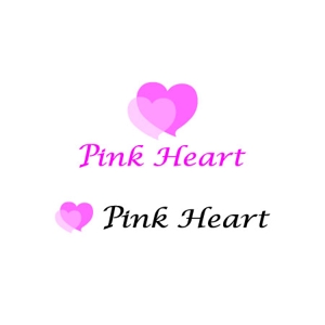 さんの衣料商品ブランド「Pink Heart」のロゴへの提案