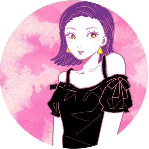 いつきみほ (waka_atata)さんの若い女性のファッションを紹介していくSNS用アカウントのアイコンイラスト作成への提案
