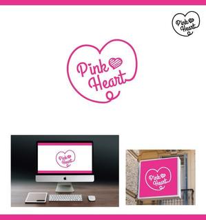 サリー (merody0603)さんの衣料商品ブランド「Pink Heart」のロゴへの提案