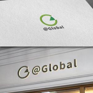late_design ()さんのグローバル人材派遣　「＠global」のロゴへの提案