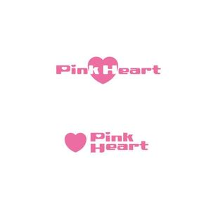  K-digitals (K-digitals)さんの衣料商品ブランド「Pink Heart」のロゴへの提案