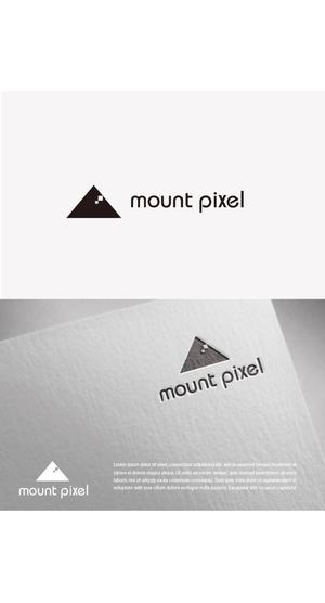 mg_web (mg_web)さんの「mount pixel」のロゴ　への提案