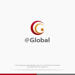 H-Design (yahhidy)さんのグローバル人材派遣　「＠global」のロゴへの提案