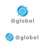 a1b2c3 (a1b2c3)さんのグローバル人材派遣　「＠global」のロゴへの提案