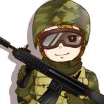 たぬ (nekomaru01)さんのサバイバルゲームの男性を紹介していくSNS用アカウントのアイコンイラスト作成への提案