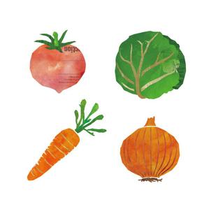 くろめがねデザイン (kuromegane_design)さんのおしゃれな野菜のイラストへの提案
