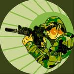 ブージャム (boojum)さんのサバイバルゲームの男性を紹介していくSNS用アカウントのアイコンイラスト作成への提案