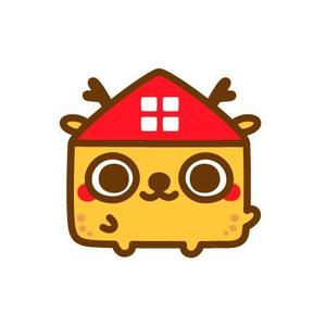 ParuNaka (parunaka)さんの省エネ住宅のブランド名「ドモシカハウス」のキャラクターへの提案