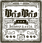 家猫しろ (nakamura_ju-siro)さんのカリフォルニアにオープン予定のカフェ「Brio Brio」のロゴへの提案