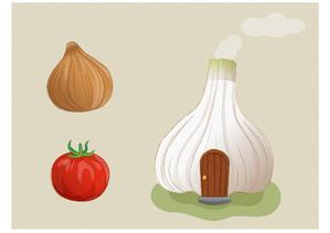 hazumi8 (hazumi8)さんのおしゃれな野菜のイラストへの提案