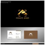 Bash_Design (Bash_Design)さんの「mount pixel」のロゴ　への提案