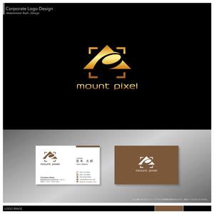Bash_Design (Bash_Design)さんの「mount pixel」のロゴ　への提案