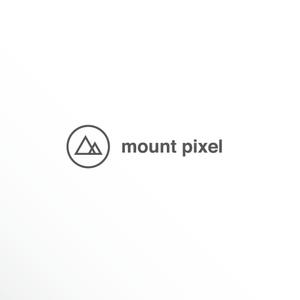 Ü design (ue_taro)さんの「mount pixel」のロゴ　への提案