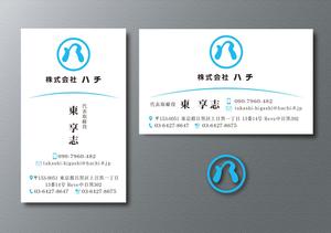 A.Tsutsumi (Tsutsumi)さんの株式会社ハチの名刺デザインへの提案