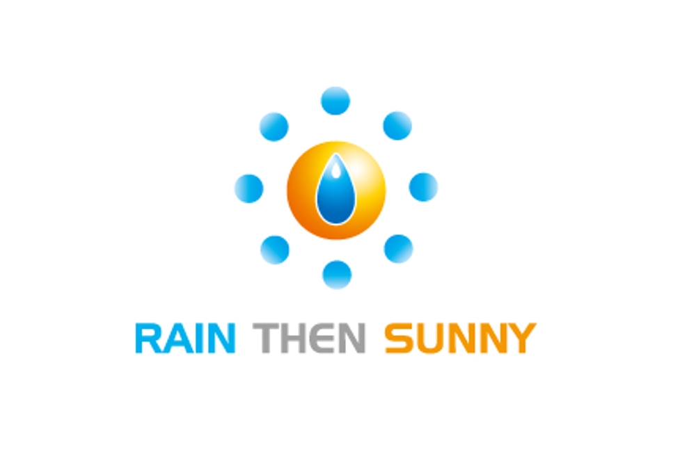 「株式会社 RAIN THEN SUNNY」のロゴ作成