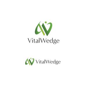 design vero (VERO)さんの個人事業の屋号『VitalWedge』のロゴ作成依頼への提案