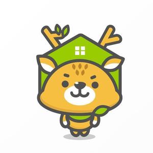 Jelly (Jelly)さんの省エネ住宅のブランド名「ドモシカハウス」のキャラクターへの提案