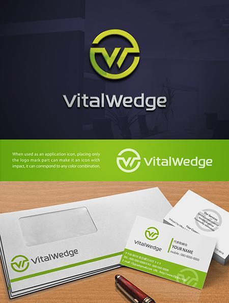 個人事業の屋号 Vitalwedge のロゴ作成依頼の依頼 外注 ロゴ作成 デザインの仕事 副業 クラウドソーシング ランサーズ Id