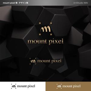 ArtStudio MAI (minami-mi-natz)さんの「mount pixel」のロゴ　への提案