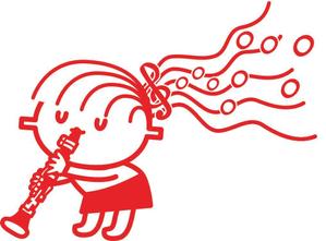 関重信 (gebu)さんの吹奏楽部の”ゆるキャラ”デザイン大募集！！への提案