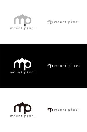 M+DESIGN WORKS (msyiea)さんの「mount pixel」のロゴ　への提案