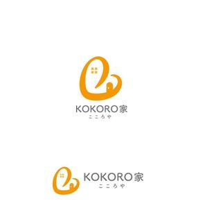 marutsuki (marutsuki)さんの整理収納サポート「KOKORO家」のロゴへの提案