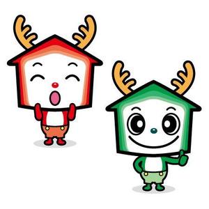 str-labelさんの省エネ住宅のブランド名「ドモシカハウス」のキャラクターへの提案