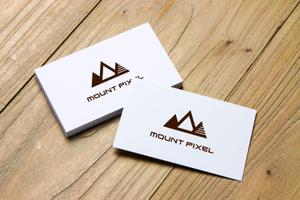 toshitaku (toshtaku614)さんの「mount pixel」のロゴ　への提案