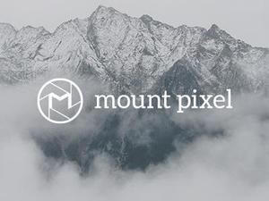 omr (honatata_029)さんの「mount pixel」のロゴ　への提案