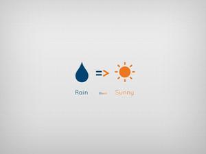 d3 (truecrime)さんの「株式会社 RAIN THEN SUNNY」のロゴ作成への提案